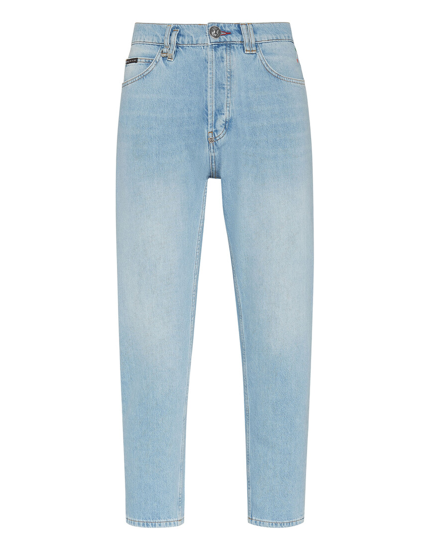 Джинсы Прямые И Зауженные Philipp Plein FAAC-MDT2564-PDE004N_07GR