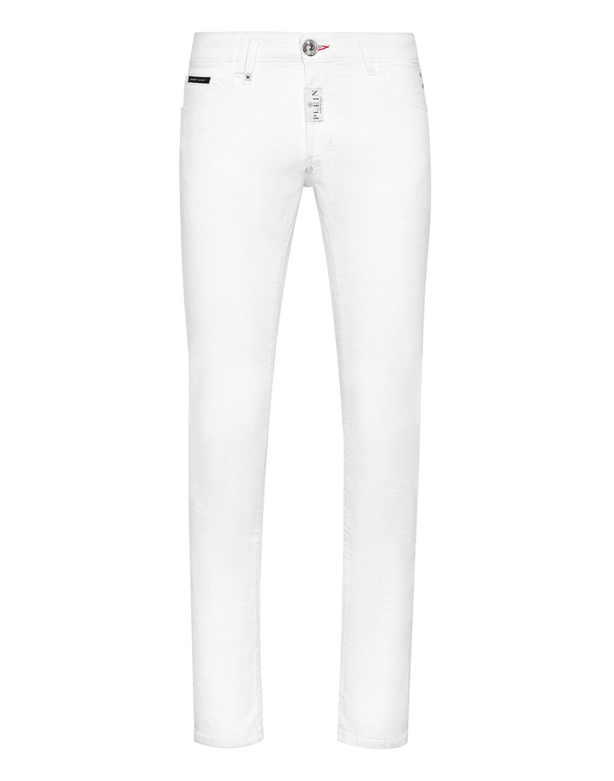 Джинсы Прямые Philipp Plein FABC-MDT3098-PDE004N_01GD