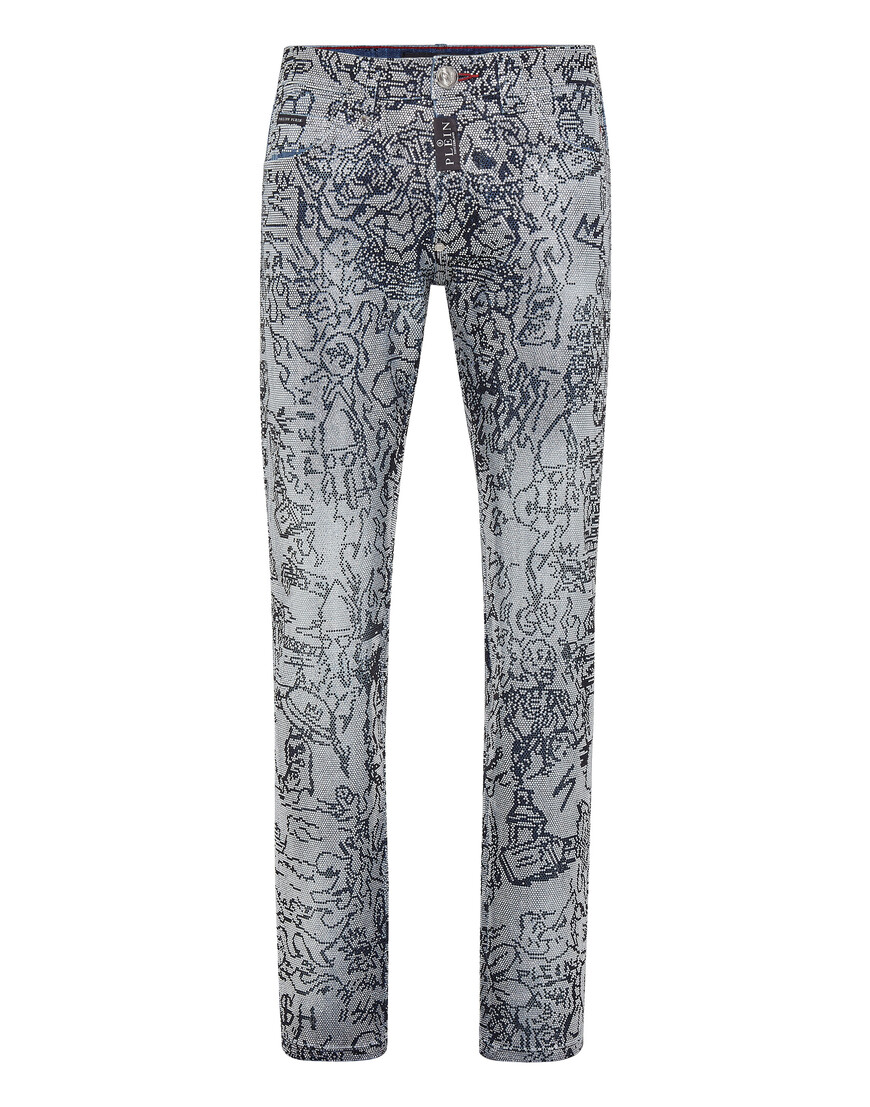 Джинсы Прямые Philipp Plein PACC-MDT2998-PDE004N_08HS