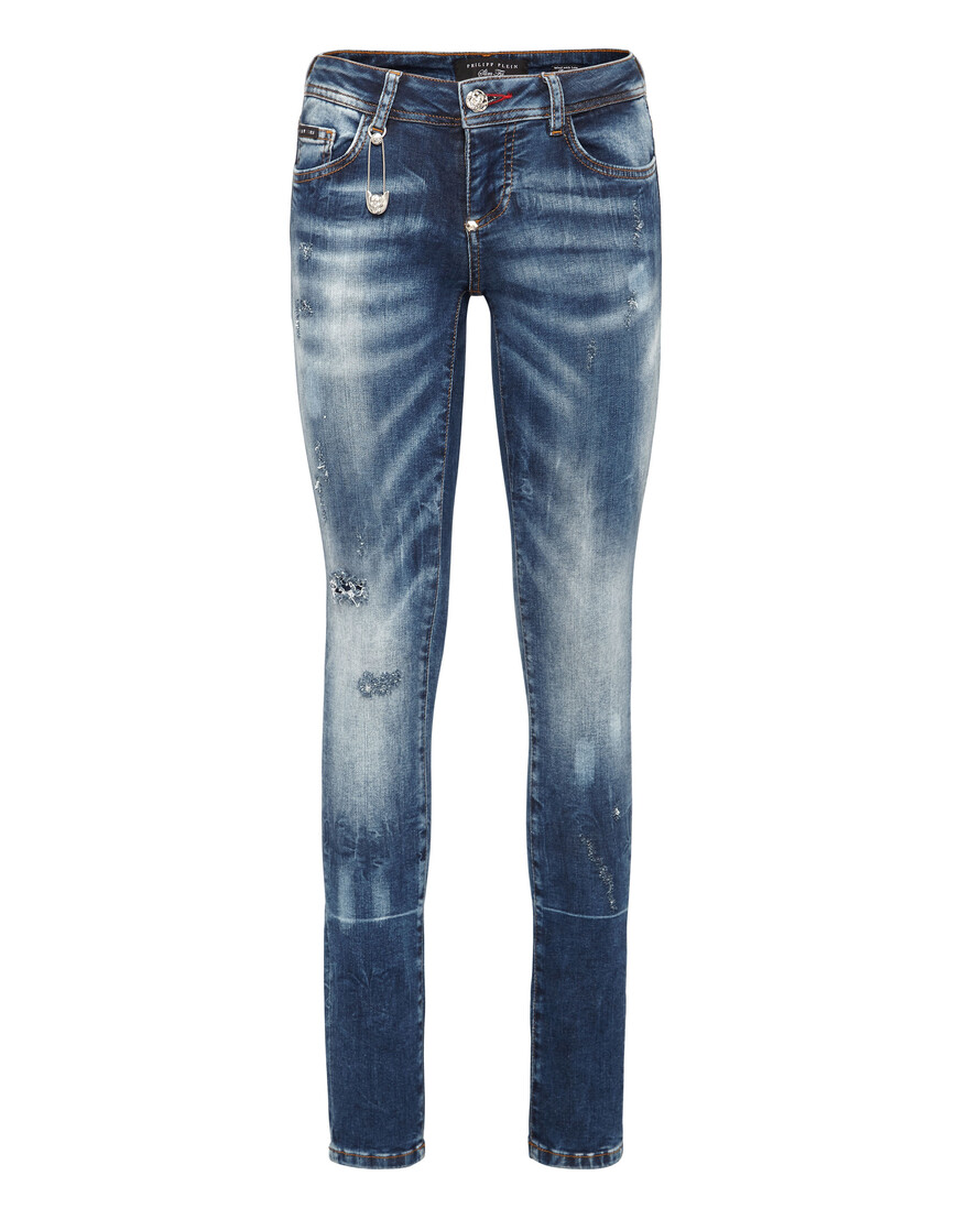 Джинсы Зауженные Philipp Plein PAAC-WDT1555-PDE004N_08RY
