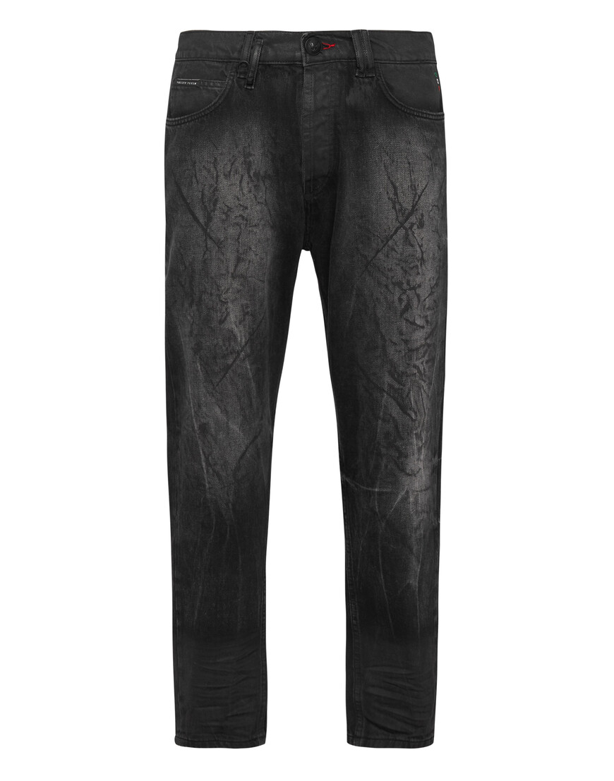 Джинсы Прямые И Зауженные Philipp Plein FAAC-MDT2623-PDE004N_02GL