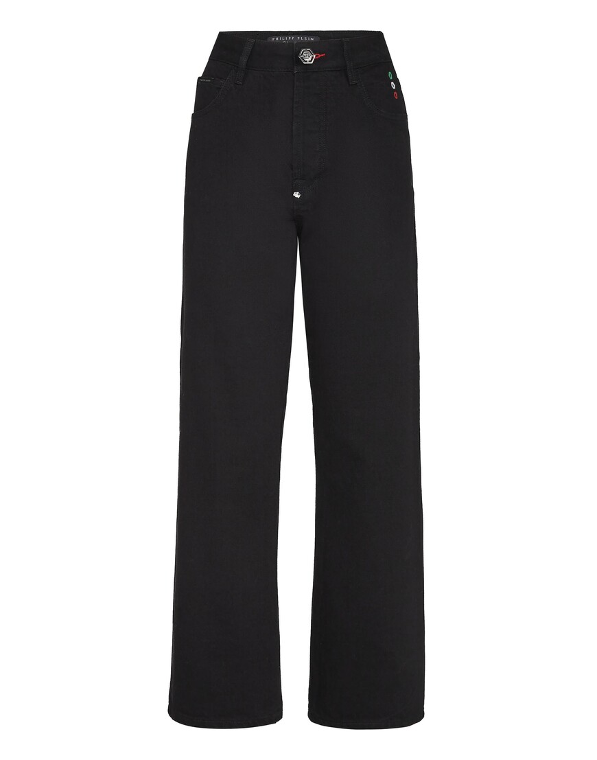 Джинсы Прямые Philipp Plein UAFC-WDT3026-PDE004N_02NH