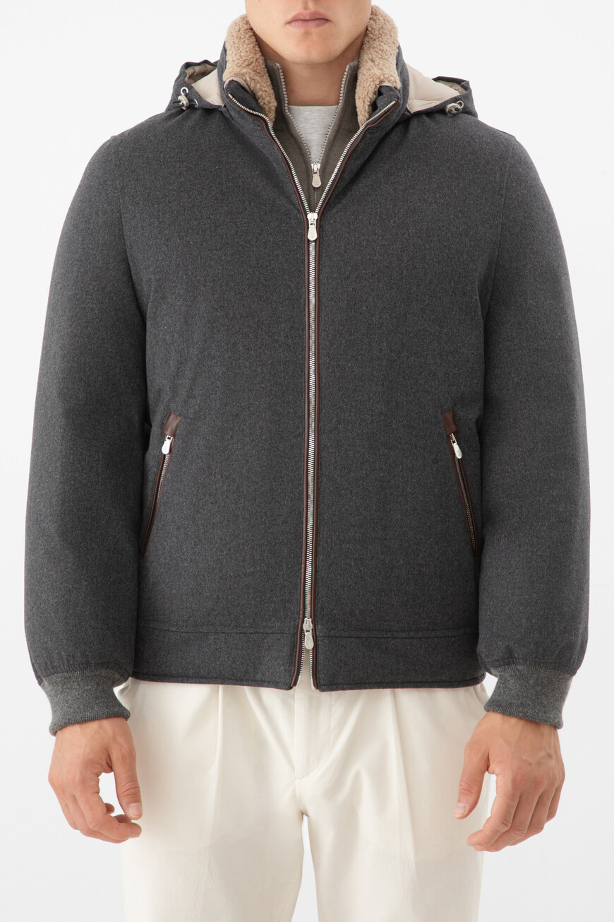 Пуховик Brunello Cucinelli MM4701606 CNV62
