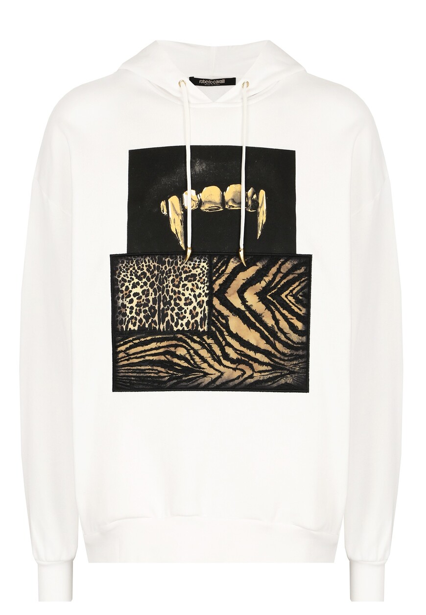 Худи Roberto Cavalli NNT69B CF050