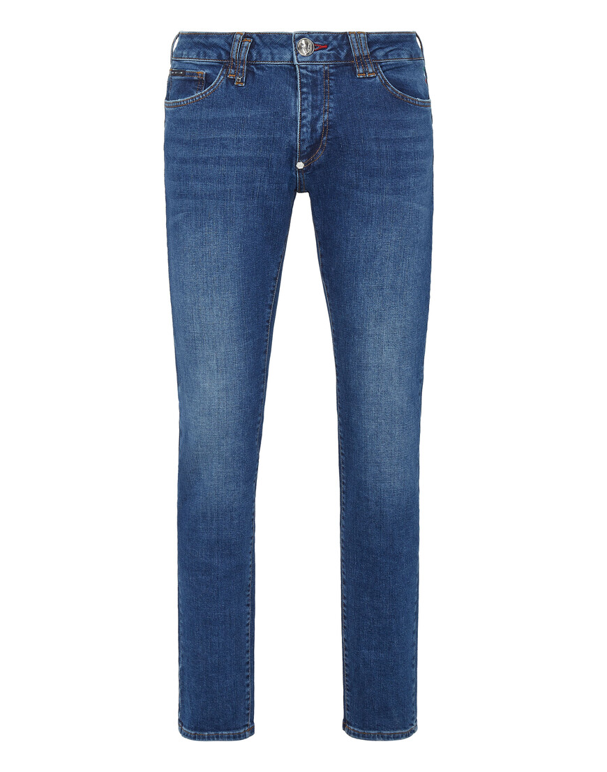 Джинсы Зауженные Philipp Plein PAAC-MDT2848-PDE004N_08RY