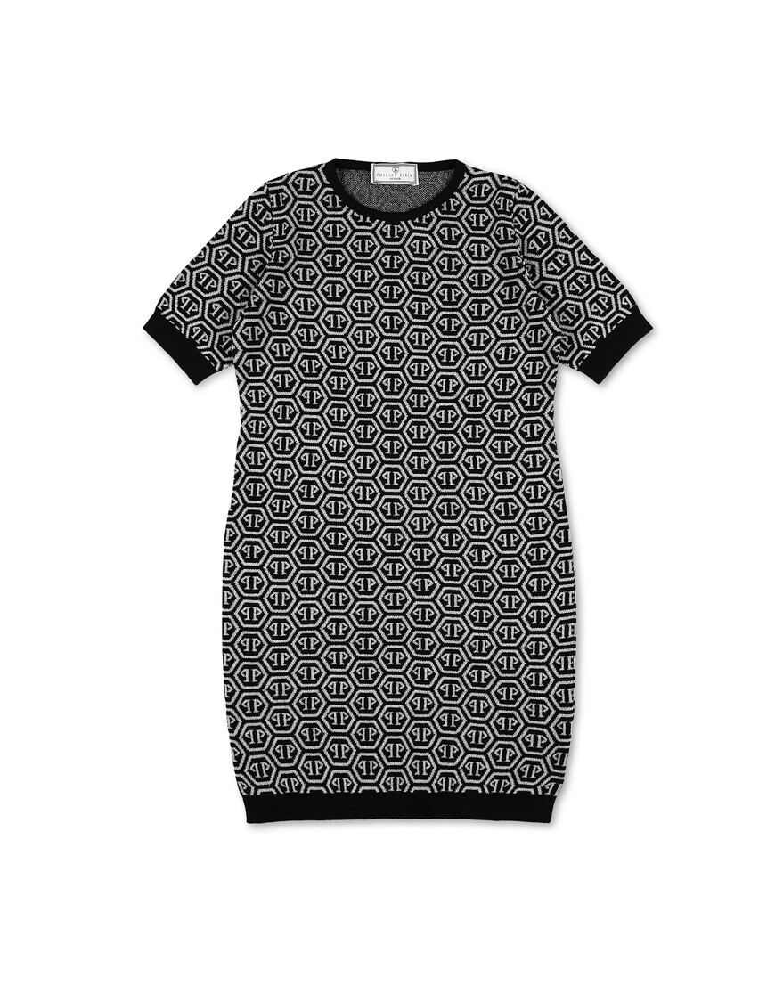 Трикотажное Платье Philipp Plein S20C-GKG0054-PKN002N_0270
