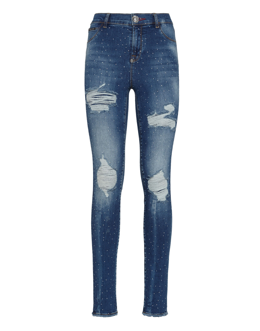 Скинни Philipp Plein A19C-WDT1255-PDE004N_08Cy