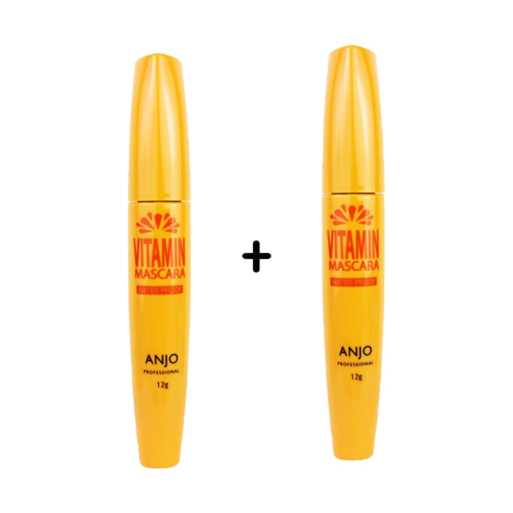 ANJO Витаминная тушь для ресниц 12г (3 варианта) #1+1PCS yellow