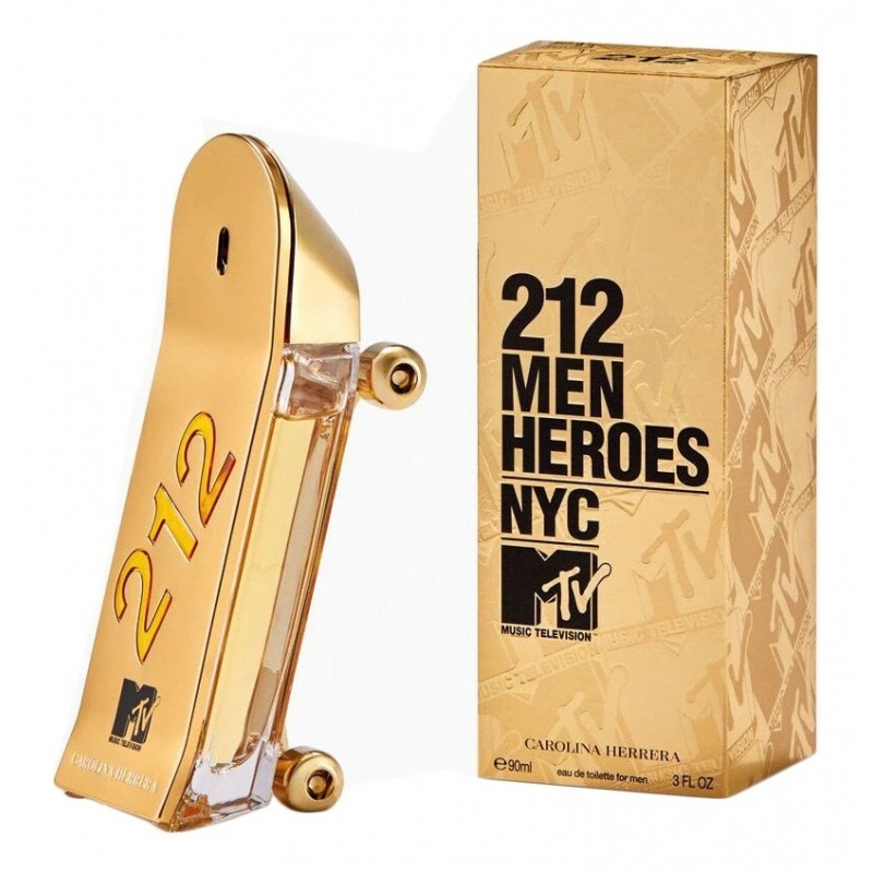 212 Men Heroes MTV CAROLINA HERRERA