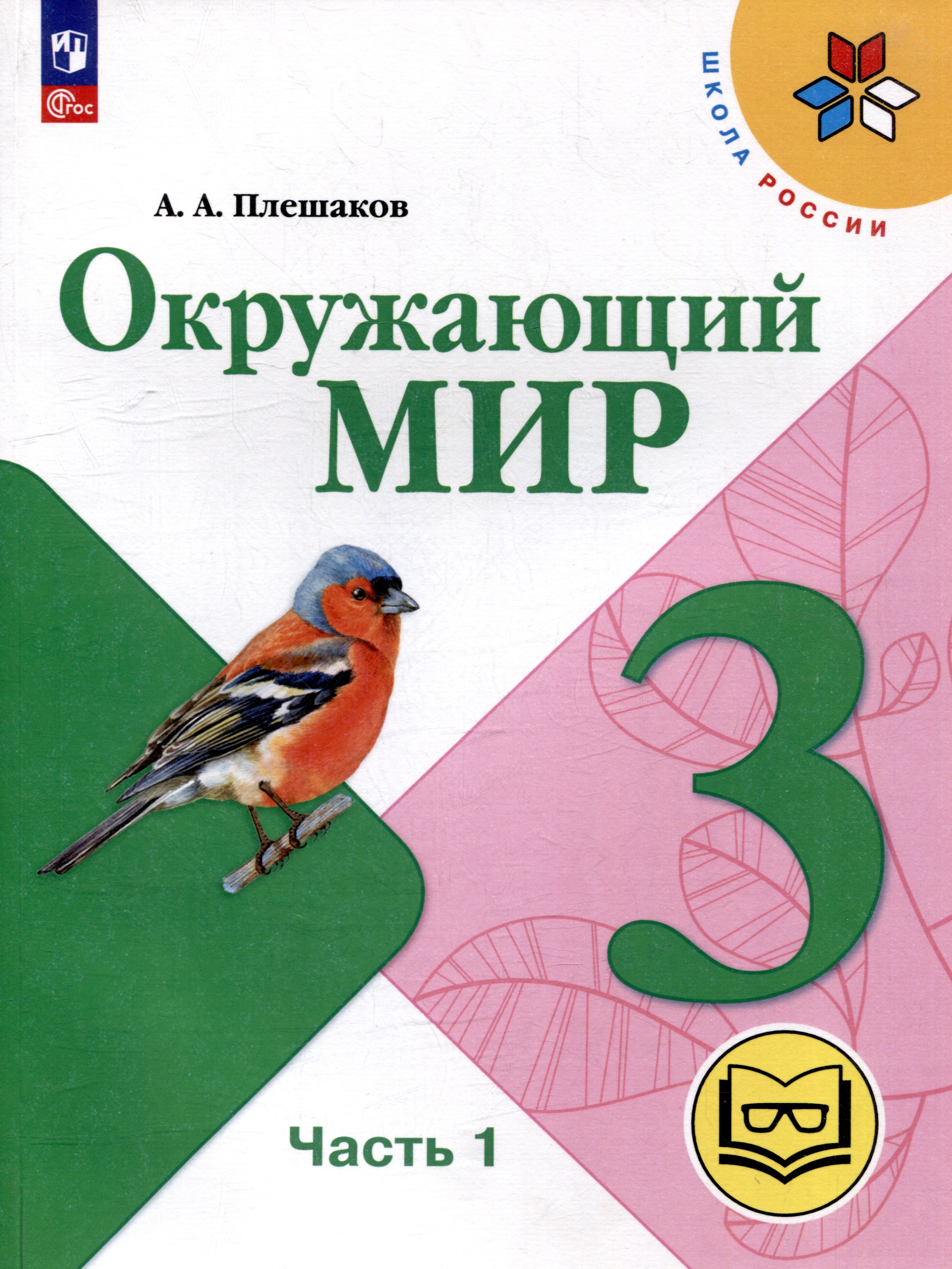 Окружающий мир. 3 класс. Учебное пособие. В 4 частях. Часть 1 (для слабовидящих обучающихся) Читай-город