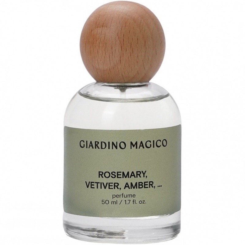 Rosemary, Vetiver, Amber Giardino Magico