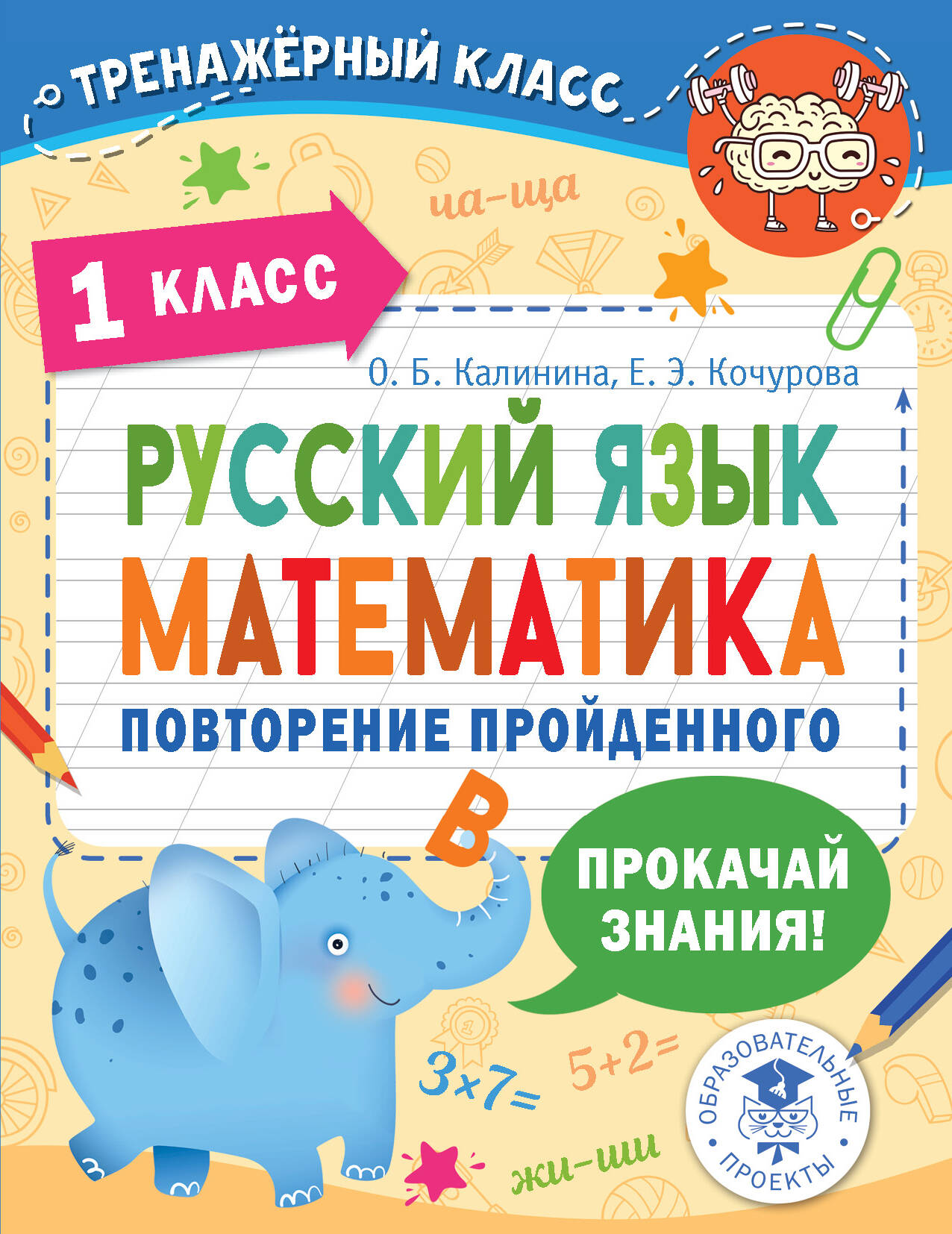 Русский язык. Математика. Повторение пройденного. 1 класс Читай-город