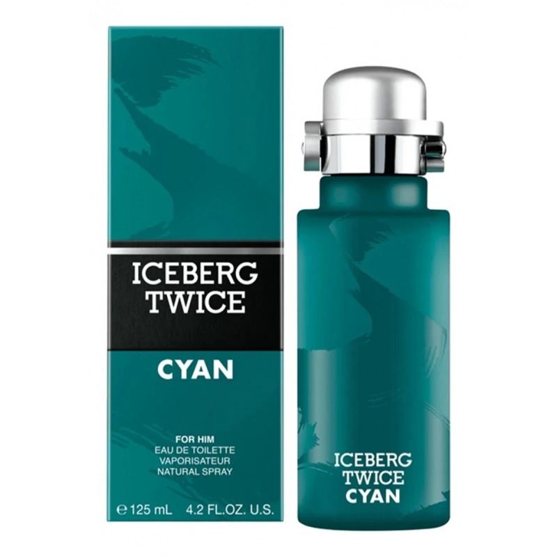 Twice Cyan Iceberg