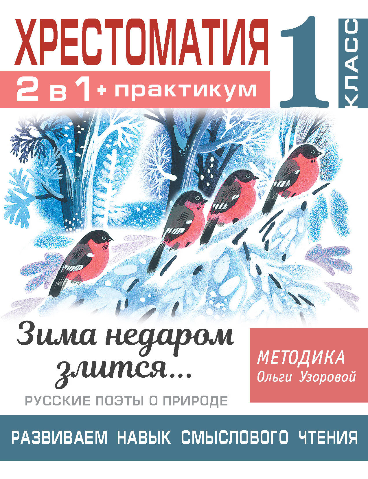 Хрестоматия. Практикум. Развиваем навык смыслового чтения. Зима недаром злится. Русские поэты о природе. 1 класс Читай-город