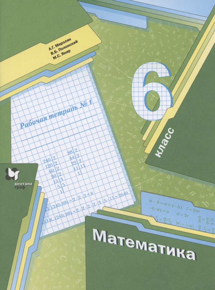 Математика. 6 класс. Рабочая тетрадь № 1 Читай-город