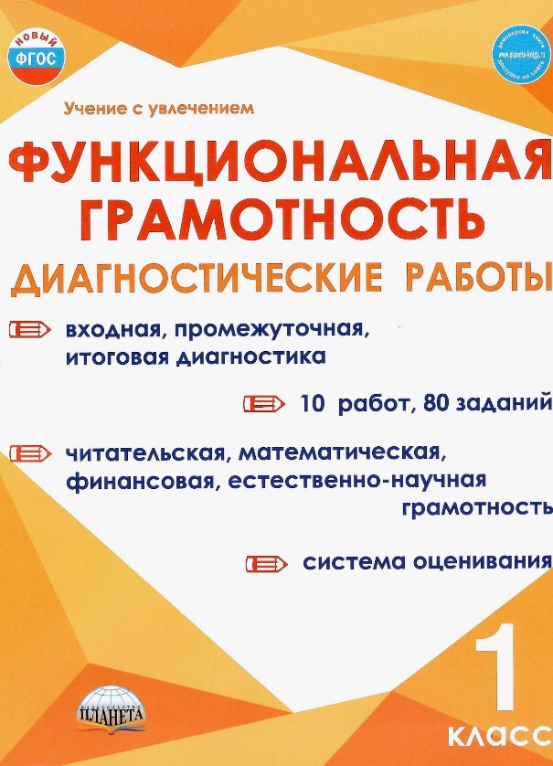 Функциональная грамотность. 1 класс. Диагностические работы Читай-город