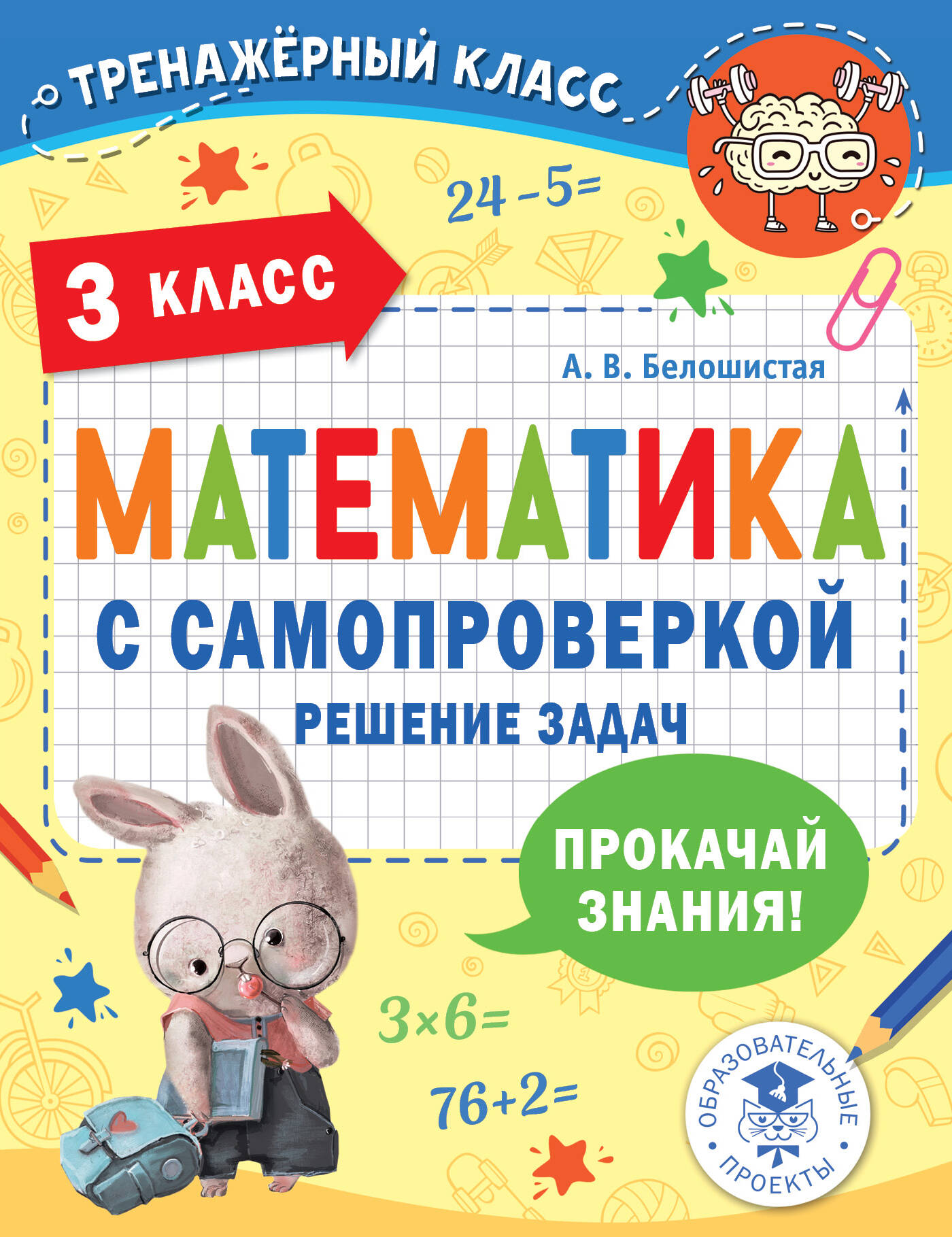 Математика с самопроверкой. Решение задач. 3 класс. Читай-город