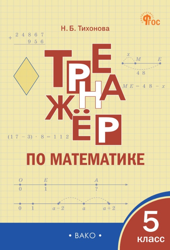 Математика. 5 класс. Тренажёр Читай-город