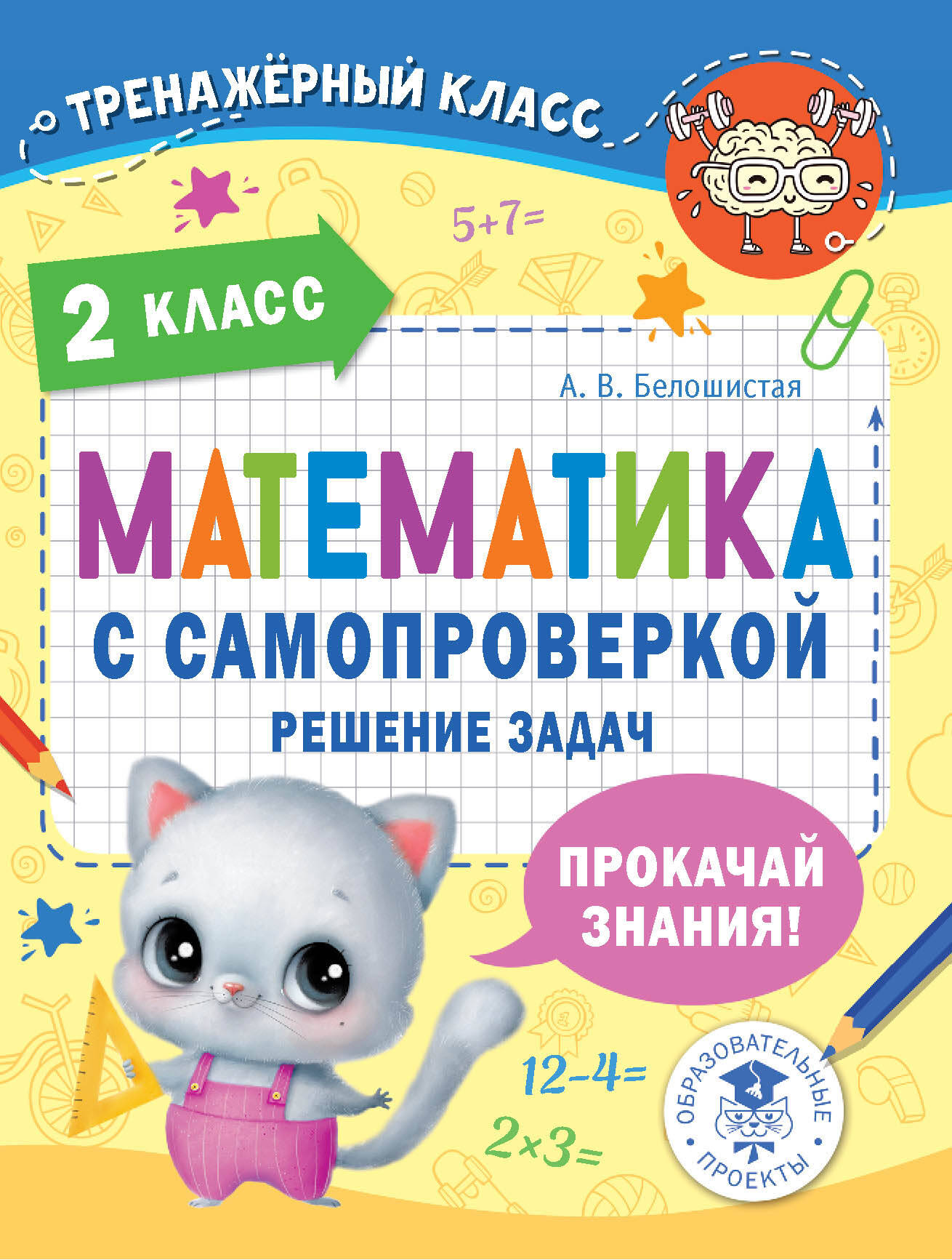 Математика с самопроверкой. Решение задач. 2 класс. Читай-город