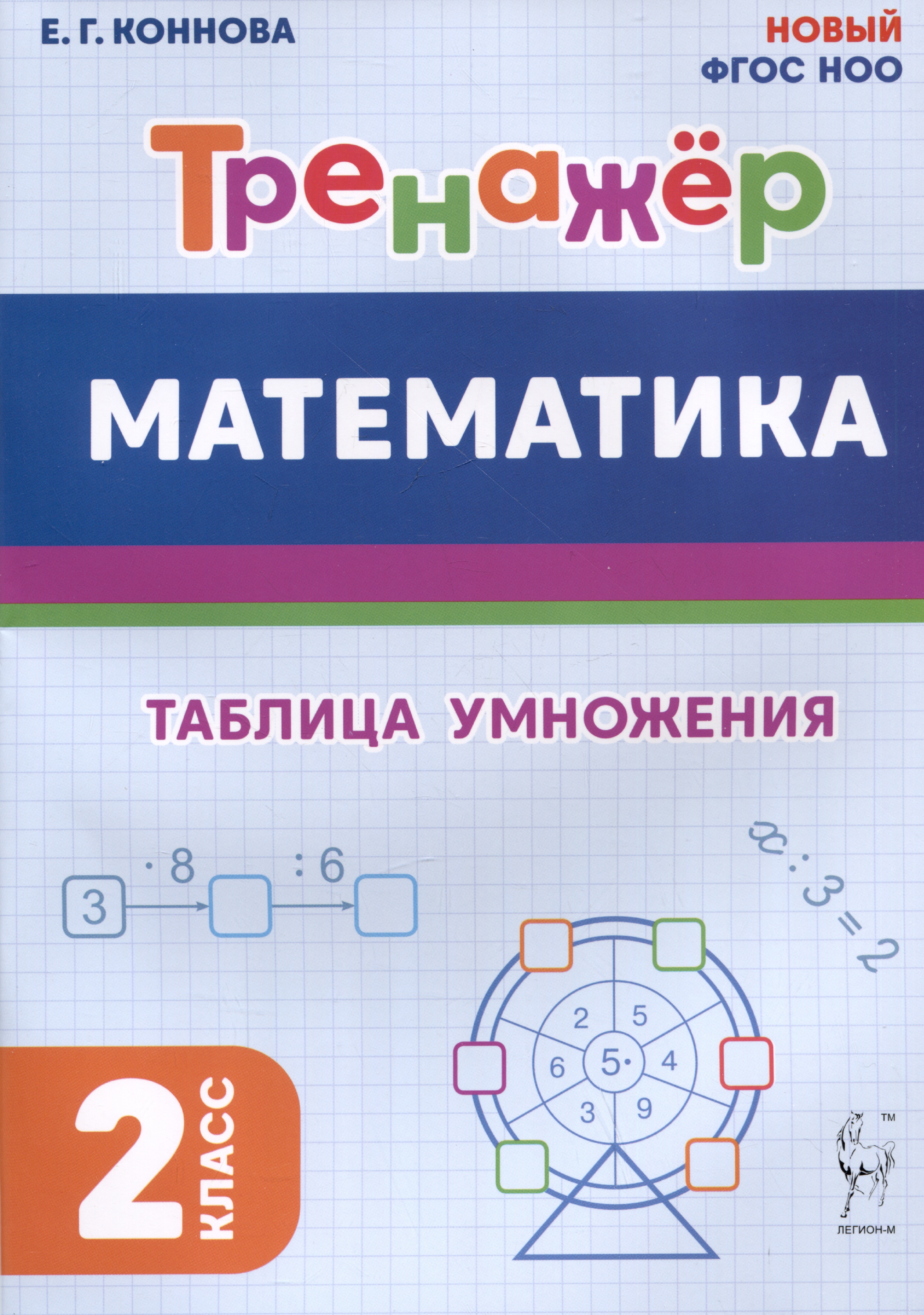 Математика. Тренажер. 2 класс. Таблица умножения Читай-город