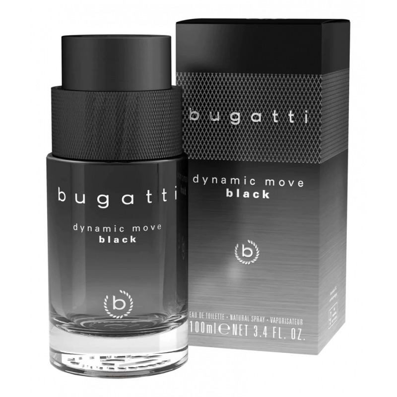Dynamic Move Black Bugatti