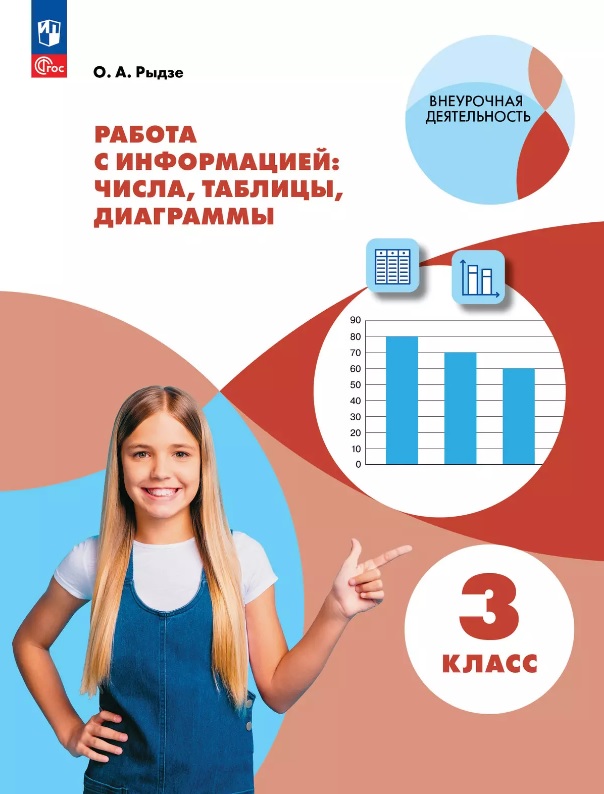 Работа с информацией: числа, таблицы, диаграммы. 3 класс. Рабочая тетрадь Читай-город