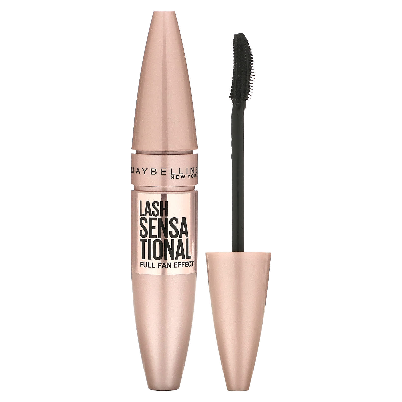 Maybelline, Тушь для ресниц Lash Sensational, оттенок 253 Blackest Black, 0,32 жидких унций (9,5 мл) beige