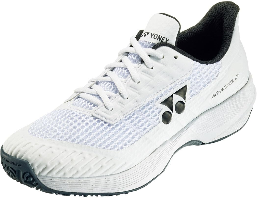 Теннисные туфли Power Cushion Ad Accel Junior GC Kids белые см [Yonex] (011) 21,0 white
