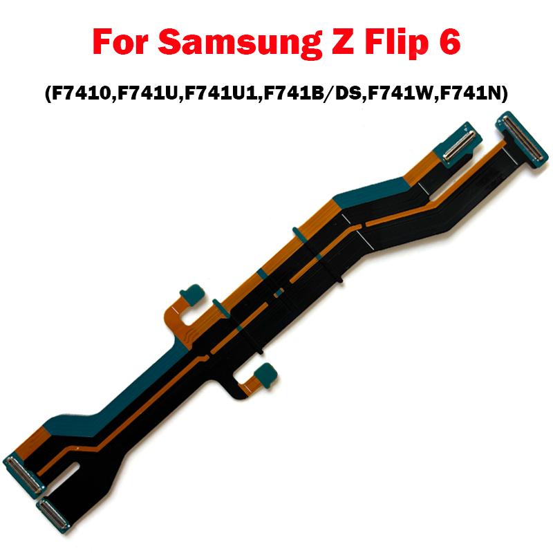 For Samsung Z Flip 6 F7410 Motherboard Flex Cable Spin Axis LCD Connection Screen Phone Repair Parts Z Flip 6 black Electronic Repair Parts
