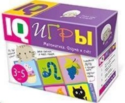 Развивающая игра Айрис-пресс Сундучок с  IQ играми. Математика. Форма и счет. 3-5 лет Читай-город