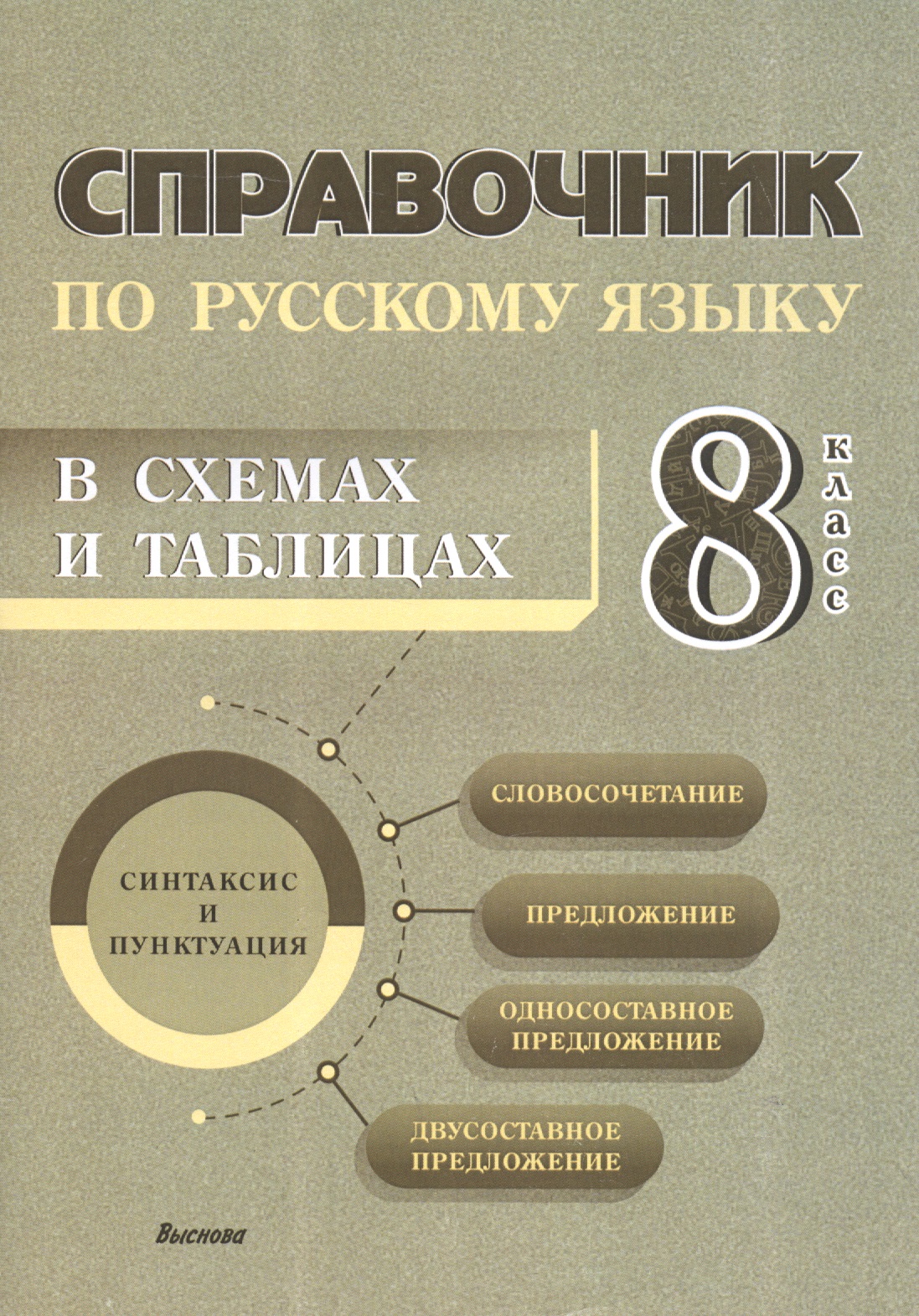Справочник по русскому языку в схемах и таблицах. 8 класс. Справочник для учащихся Читай-город