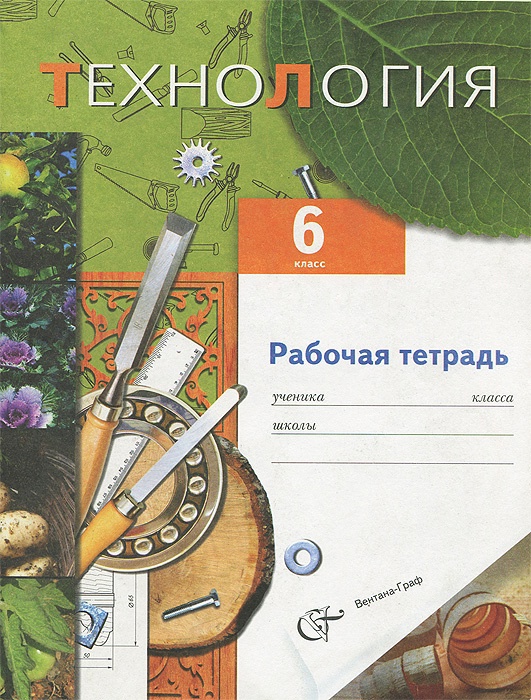 Технология. 6 класс. Рабочая тетрадь (для мальчиков) Читай-город