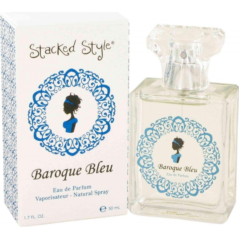 Baroque Blue Stacked Style