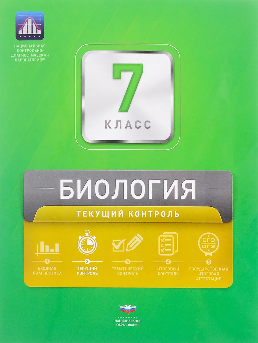 Биология. 7 класс. Текущий контроль Читай-город
