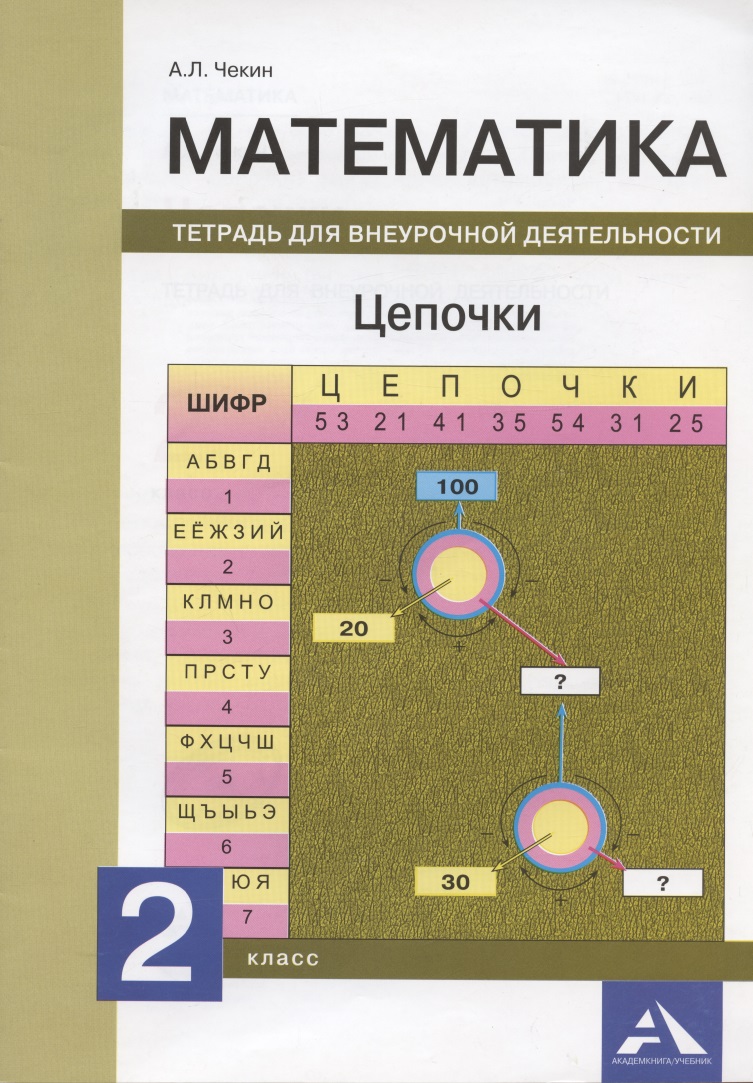 Математика. 2 класс. Цепочки. Тетрадь для внеурочной деятельности Читай-город