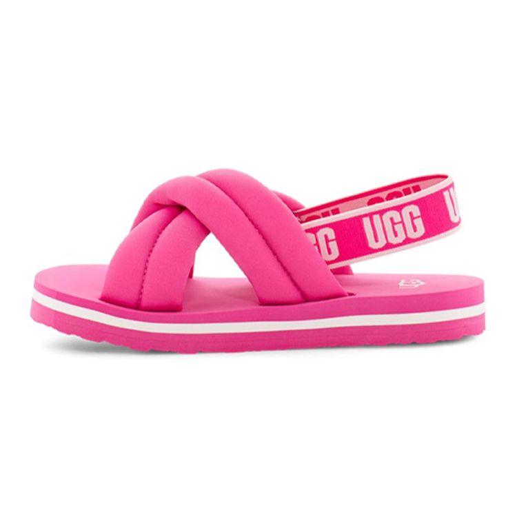 UGG Kids Everlee Slide Carnation 1124914K-CRNT 38 pink