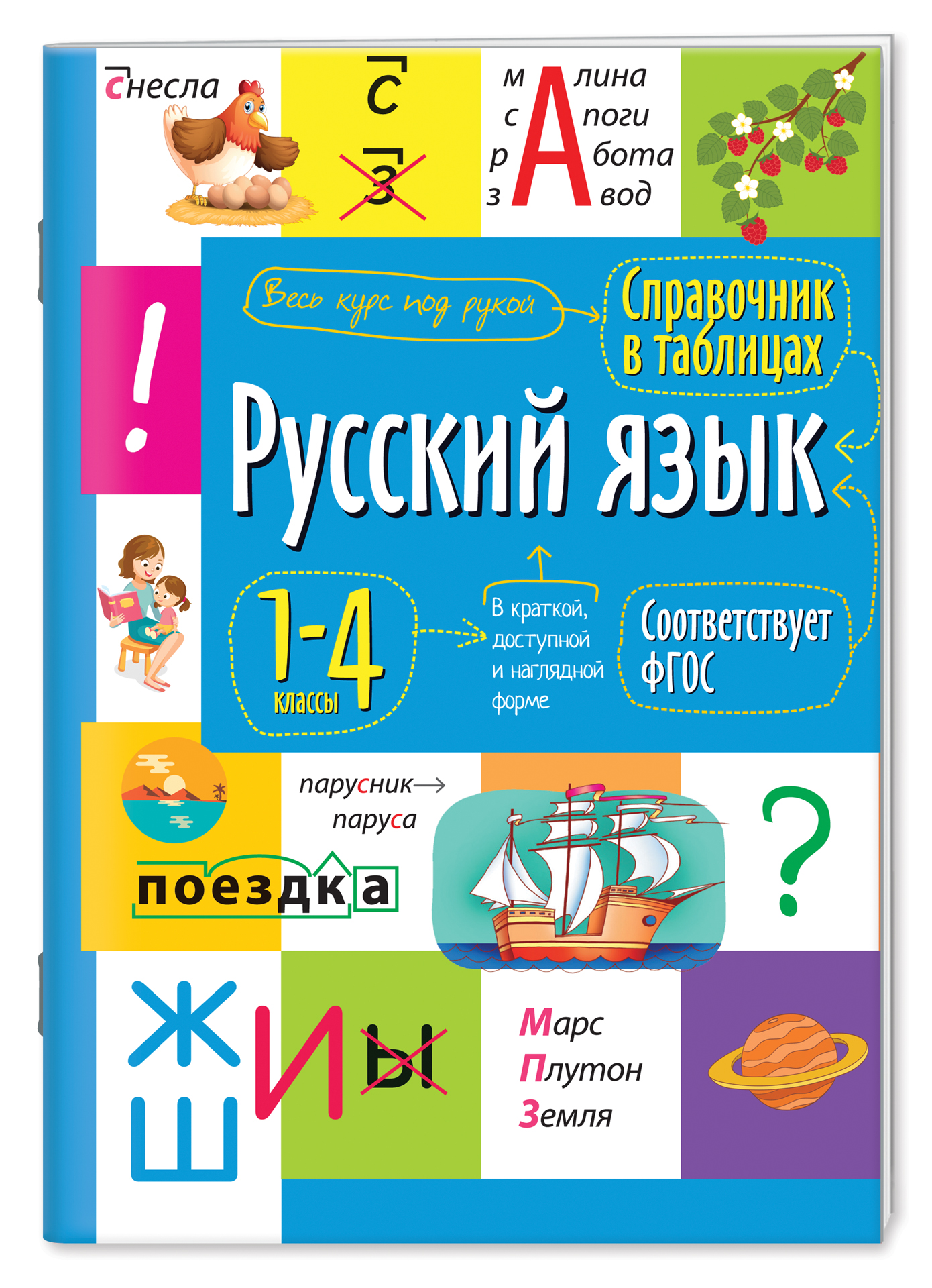 Русский язык. 1- 4 класс. Справочник в таблицах Читай-город