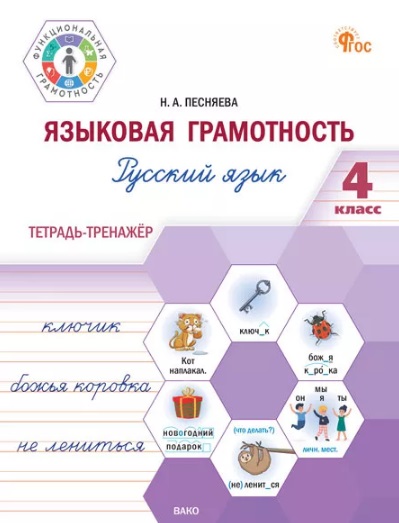 Языковая грамотность. Русский язык. 4 класс: тетрадь-тренажёр Читай-город