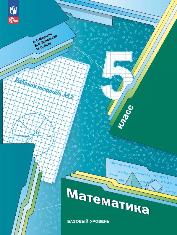 Математика 5 класс. Базовый уровень. Рабочая тетрадь № 2. Учебное пособие. 7-е издание, переработанное. ФГОС 2021 Читай-город
