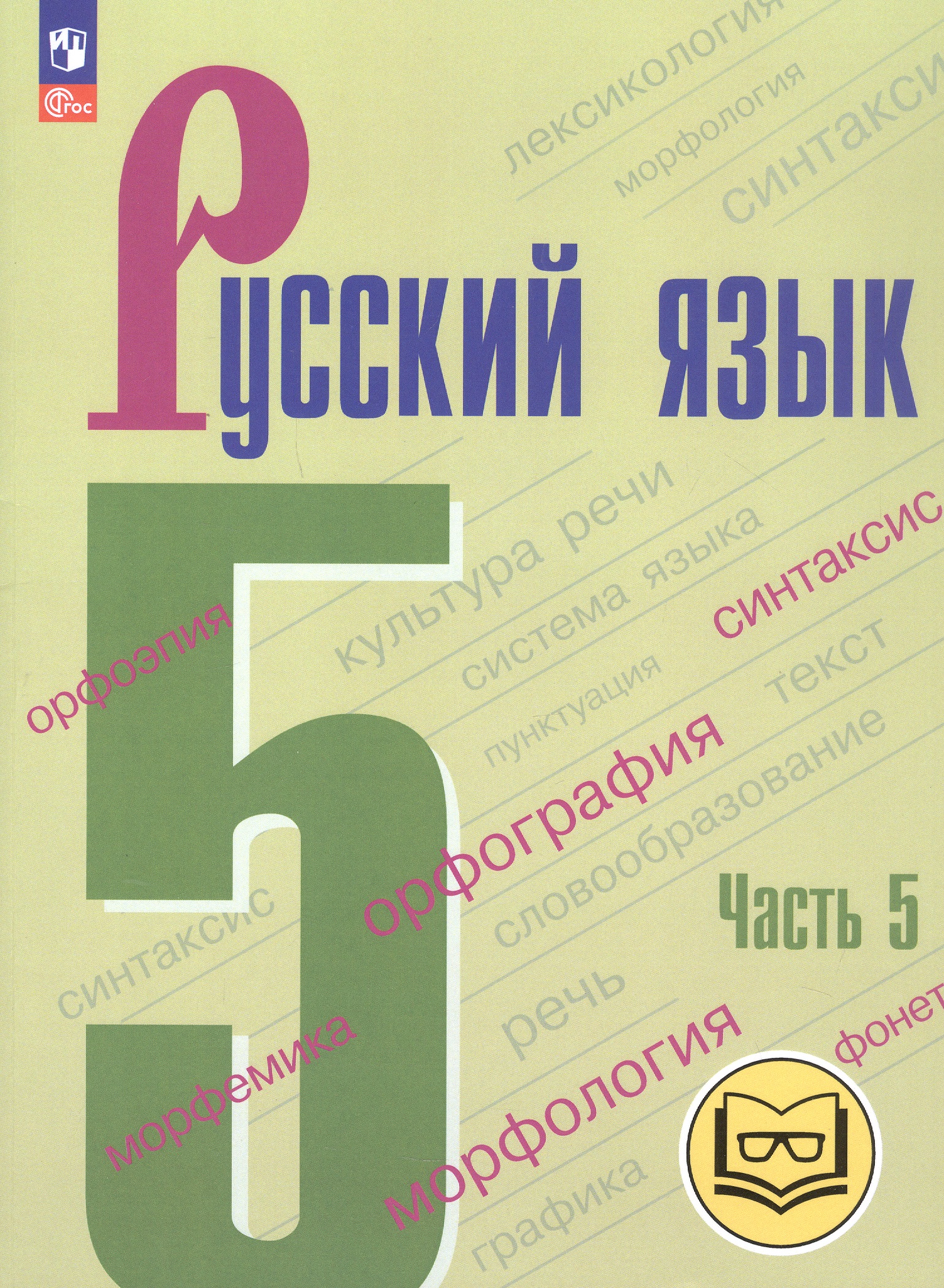 Русский язык. 5 класс. Учебное пособие. В пяти частях. Часть 5 (для слабовидящих обучающихся). ФГОС 2021 Читай-город