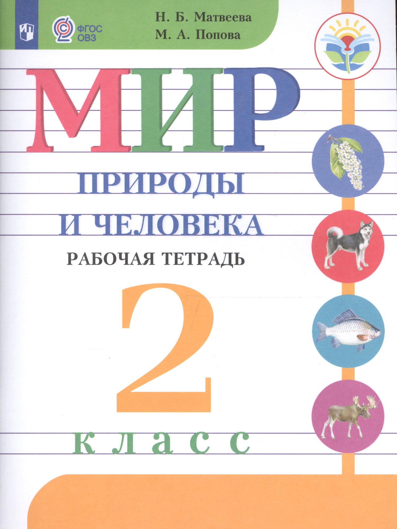 Мир природы и человека. 2 класс. Рабочая тетрадь (для обучающихся с интеллектуальными нарушениями) Читай-город
