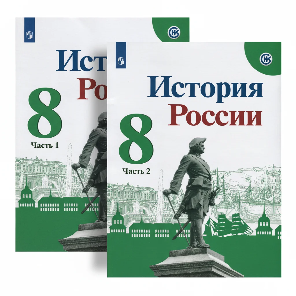 История России. 8 класс. Учебник. В 2-х частях (комплект из 2 книг) Читай-город