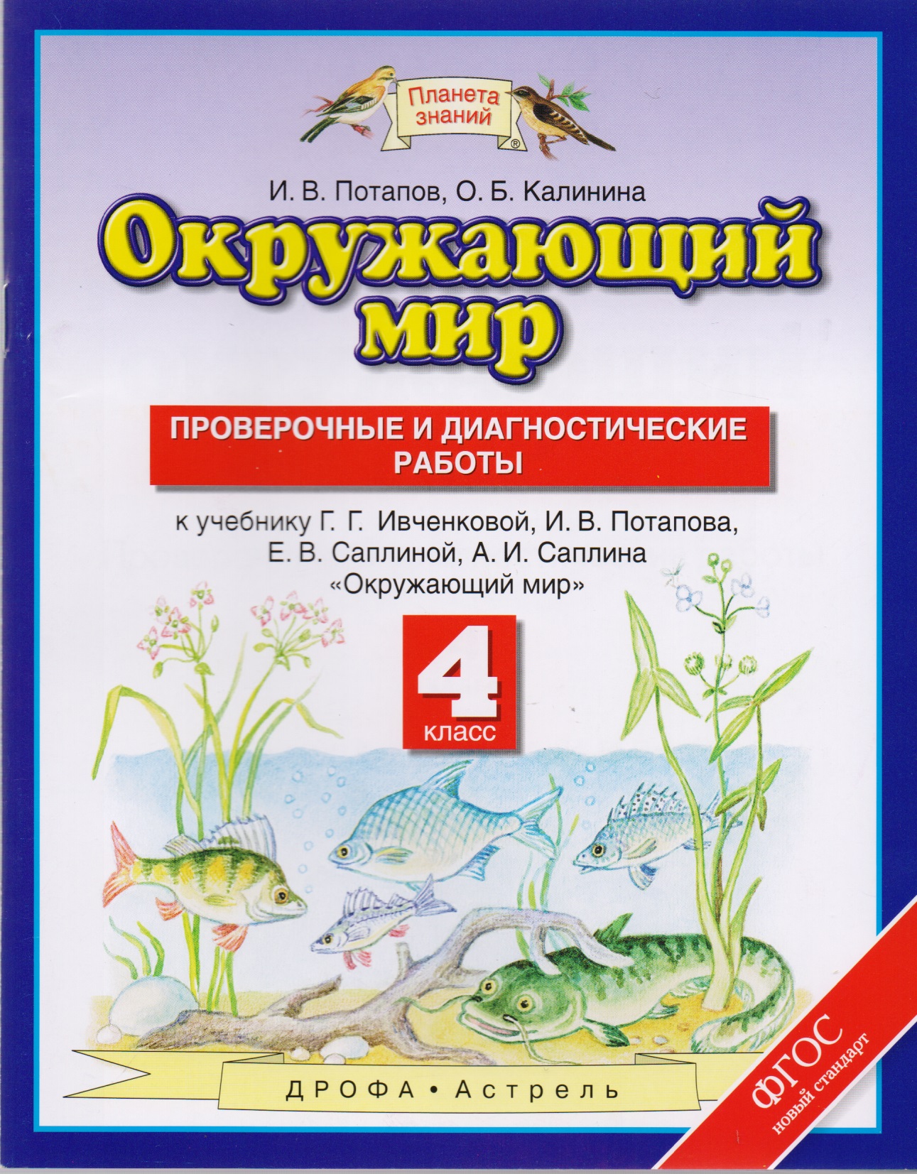 Окружающий мир: проверочные и диагностические работы: 4 класс: к учебнику Г.Г. Ивченковой и др. "Окружающий мир" Читай-город