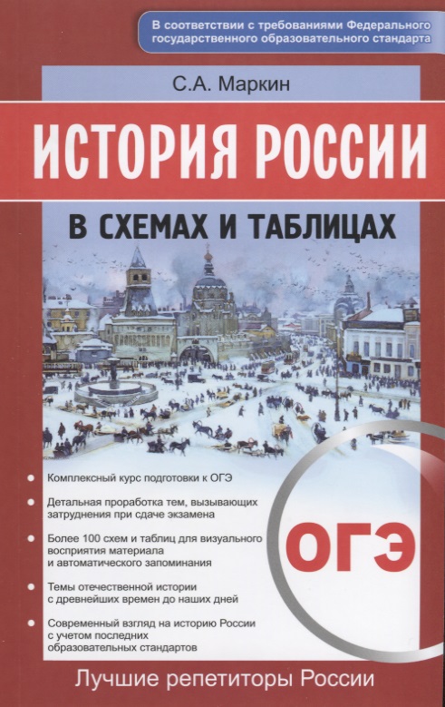История России в схемах и таблицах. ОГЭ Читай-город