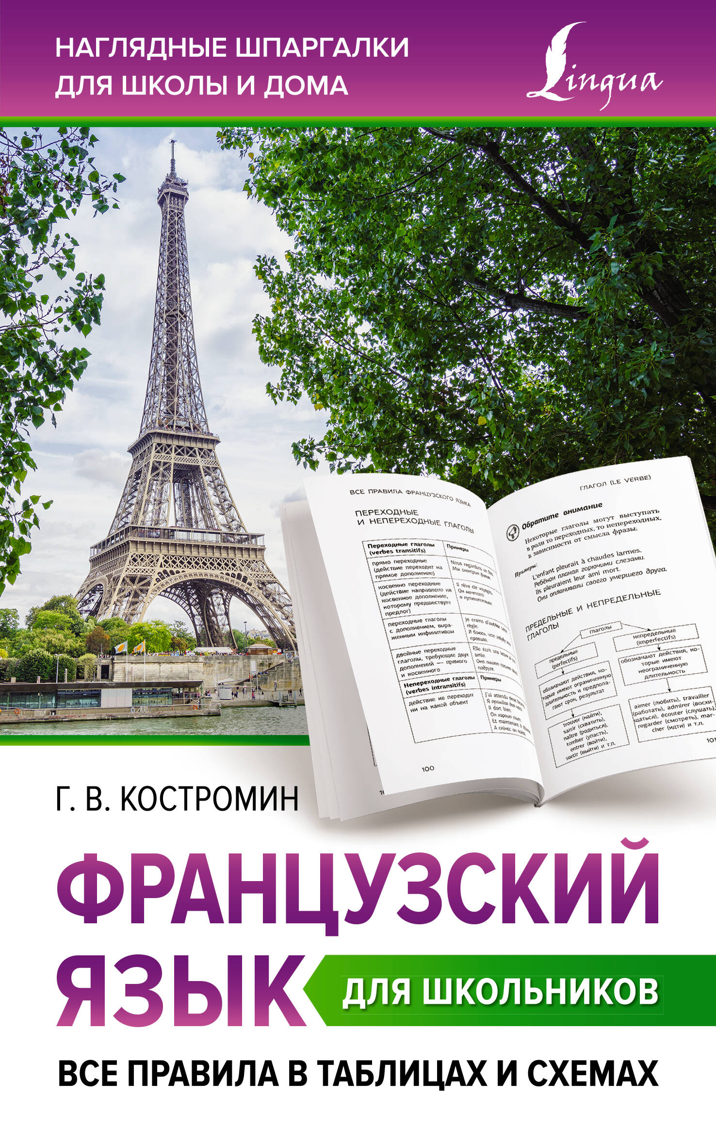 Французский язык для школьников. Все правила в таблицах и схемах Читай-город