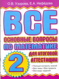Все основные вопросы по математике для итоговой аттестации. 2класс Читай-город