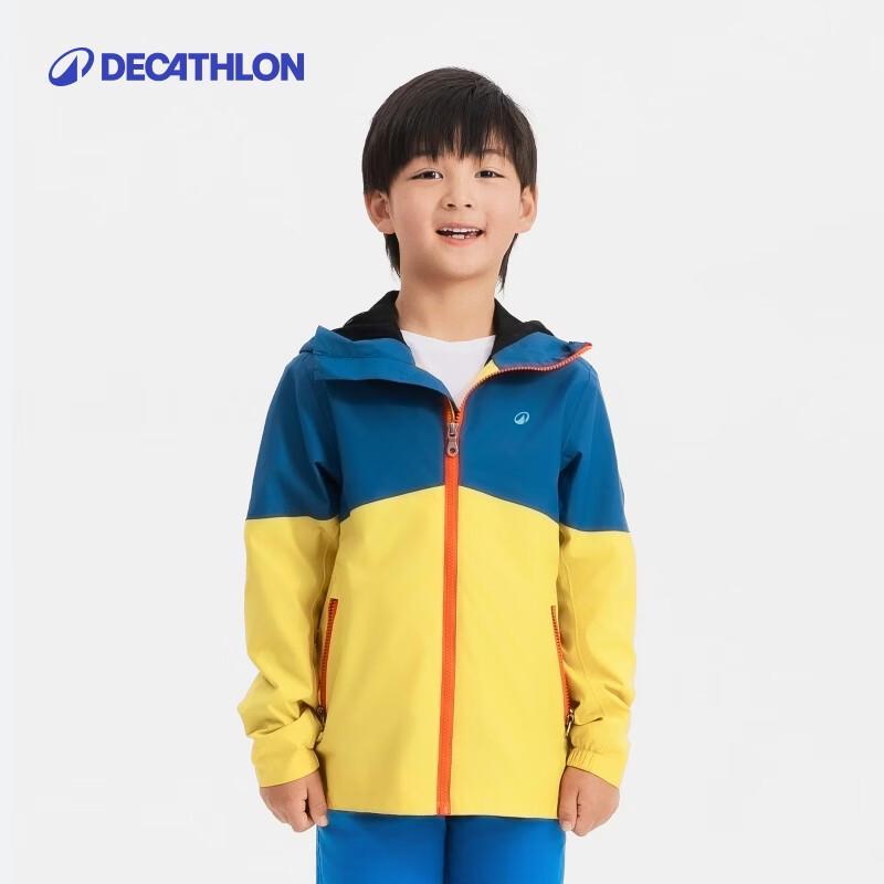 Детская ветрозащитная куртка Decathlon для улицы 161-172cm (14-15Y) blue Decathlon Sports Hub