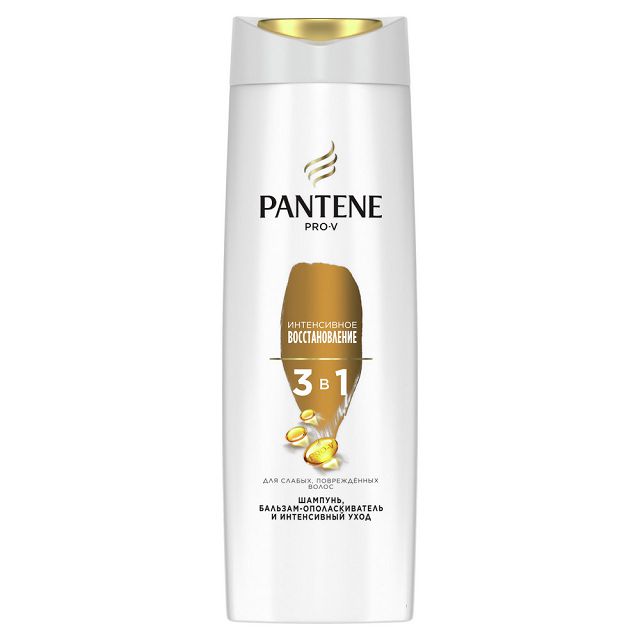 шампунь Pantene Pro-V 3в1 Интенсивное Восстановление 360 мл