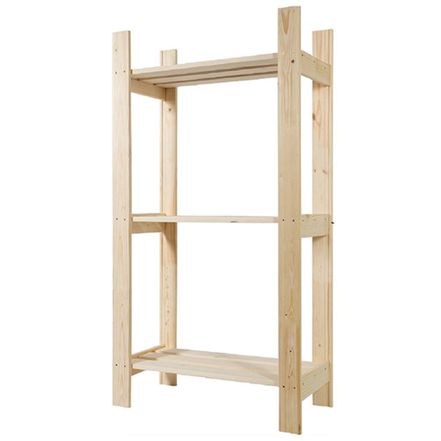 стеллаж 3 полки 115x63x24см хвоя Нет марки