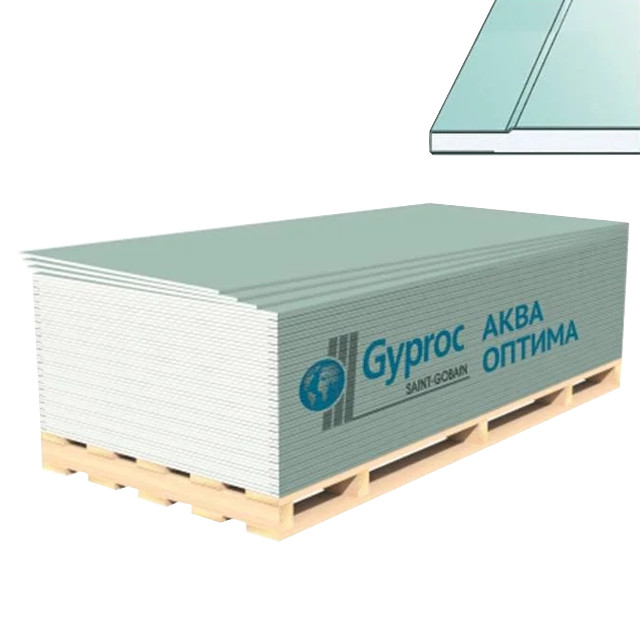 гипсокартон GYPROC Vetonit Лайт 2500х1200х9,5мм